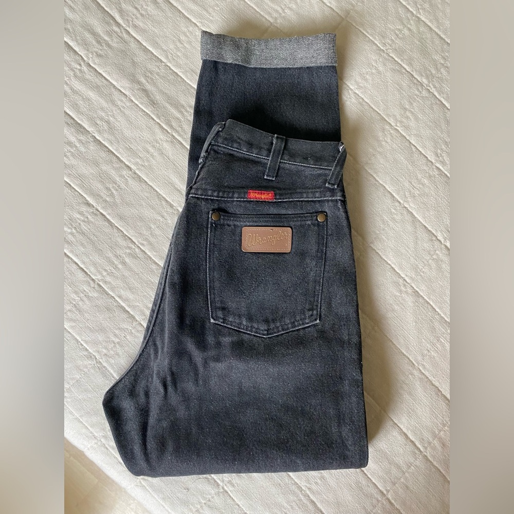Vintage Wrangler Women’s Black Jeans
